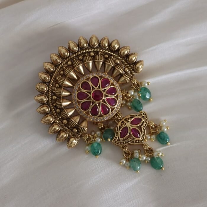 Royal Floral Hair Brooch