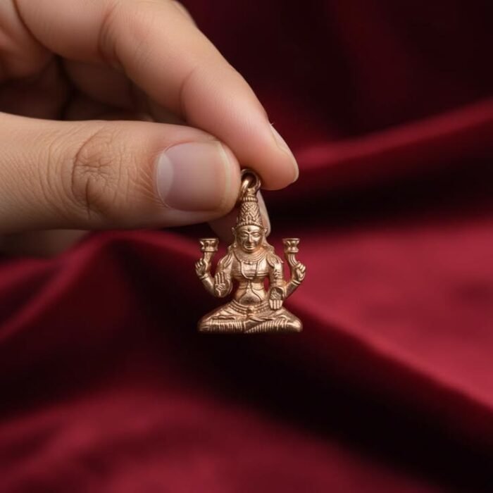 Sacred Panchaloha Lakshmi Pendant