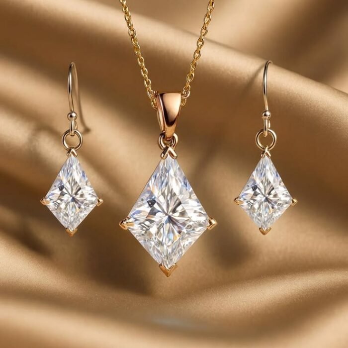 Moissanite Designer Necklace