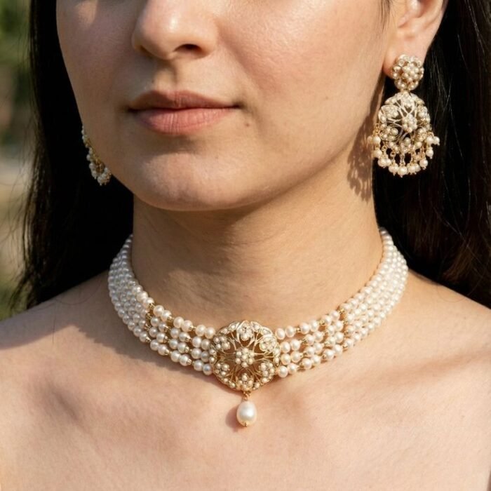 Pearl Choker Necklace