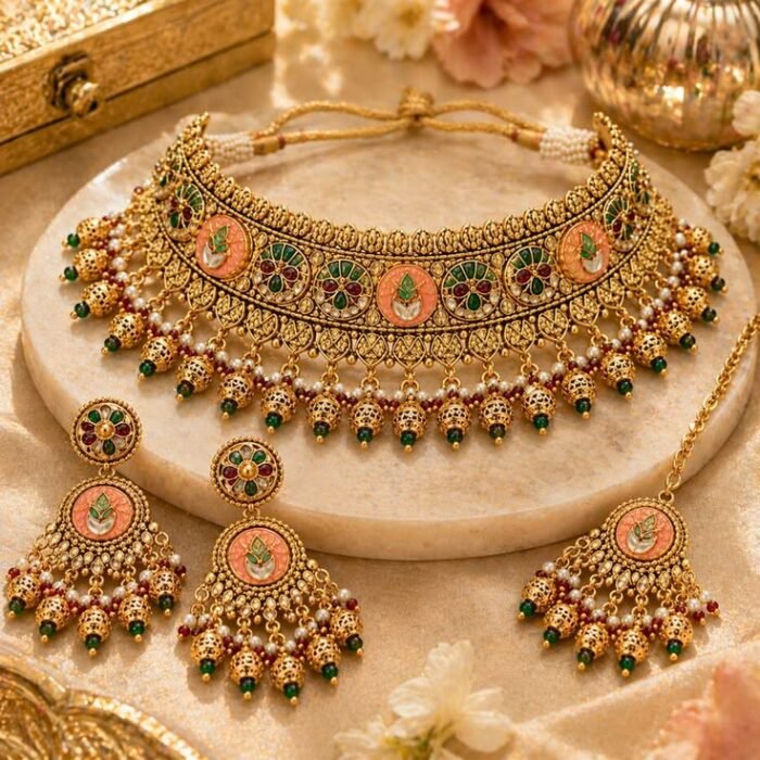Heritage Kundan Necklace Set